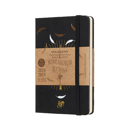 HARRY POTTER LIMITED EDITION 18-MONTH POCKET WEEKLY NOTEBOOK PLANNER - WINGARDIUM LEVIOSA
