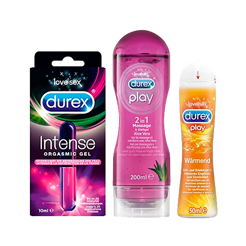 Intense Orgasmic Gel, Play Massage 2in1, Skyd og oplev gelen