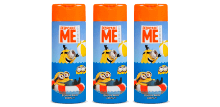 Minions Despicable Me Bubble Bath