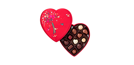 Godiva Valentine's Luxury Heart Box