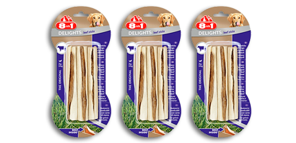 8in1 Delights Beef Sticks