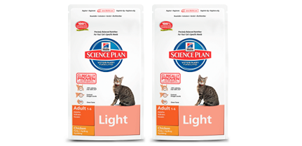 Hill's Science Plan Feline Adult Light with Chicken