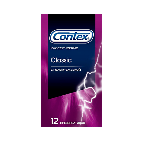 Contex Classic Презервативы классические с гелем-смазкой естественные ощущения