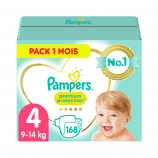 Pampers Couches Premium Protection Taille 4