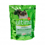Корм сухой Ultima "Hairball. Контроль комков шерсти" для взрослых кошек, с мясом индейки, рисом и злаками